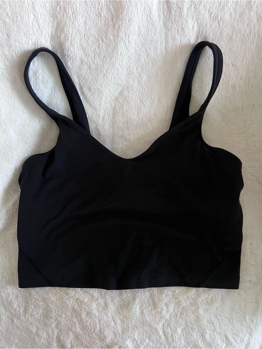 Lululemon Black Stretch Bralette - Women Intimates- good condition